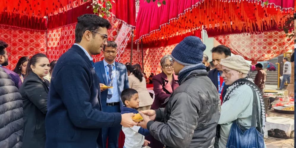 Chai, Pakoda & Community — Shah TC Warm Hearts Winter Drive